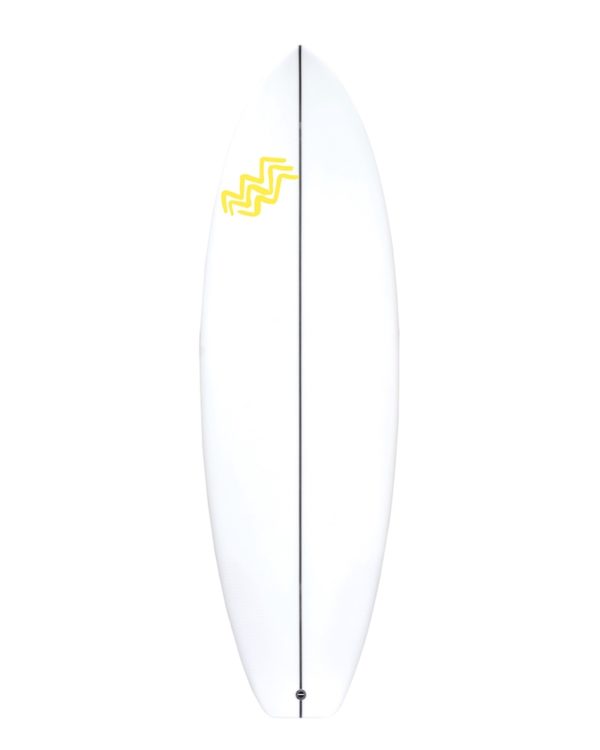 Wave vinyl sticker waterproof by Fabi Aguilar surf tribal illustration surfboard